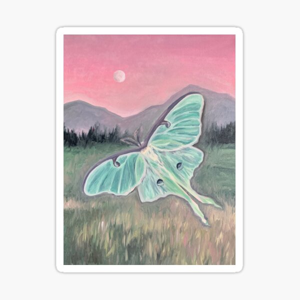 Item preview, Luna Moth designed and sold by madelynsart.