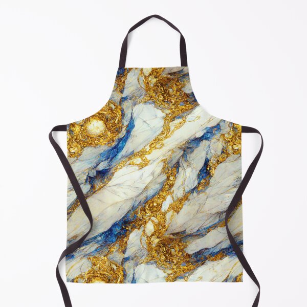 Item preview, Liquid Gem Gray Blue And Gold Luxury Paint Marble Texture designed and sold by MysticMarble.