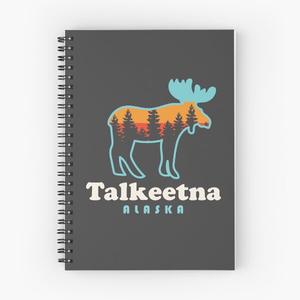 Item preview, Talkeetna Alaska Moose Retro Outdoors Mountains designed and sold by yelly123.