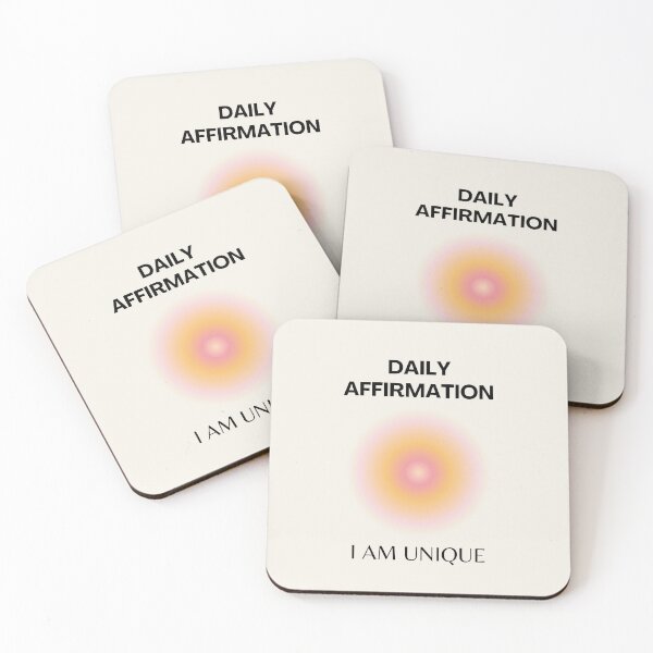 Aperçu de l'œuvre Affirmations quotidiennes, affirmations positives, spirituel positif, art du dégradé d'aura créée et vendue par Magic Love Art Print.