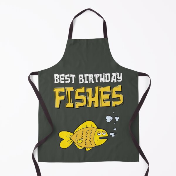 Item preview, Birthday FISHES Wishing Fishing You a Happy Birthday!! Fish Funny Pun designed and sold by JuxtaJoy Studios.