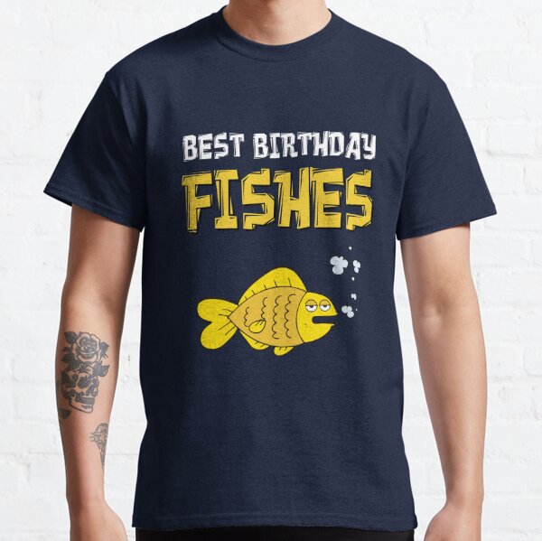 Happy Birthday Fishing T-Shirts for Sale
