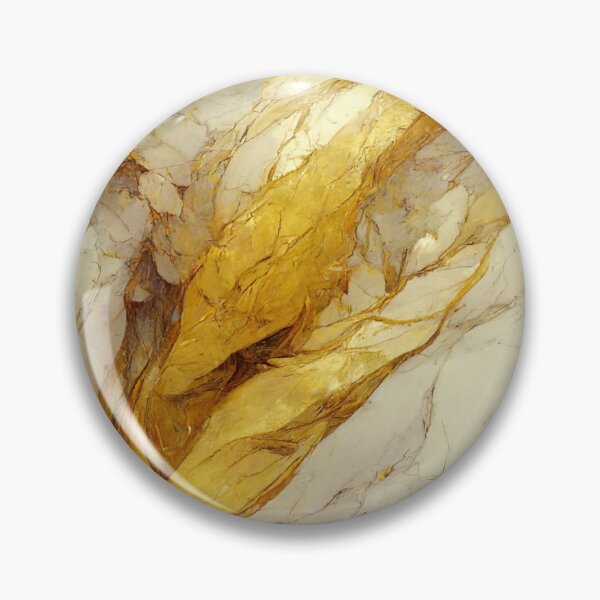 Item preview, Liquid Gem Soft Cream Beige And Gold Luxury Crystal Paint Marble Texture designed and sold by MysticMarble.