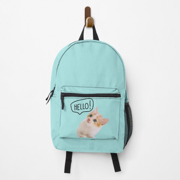 Item preview, cute kitten saying hello designed and sold by NoManDesign.