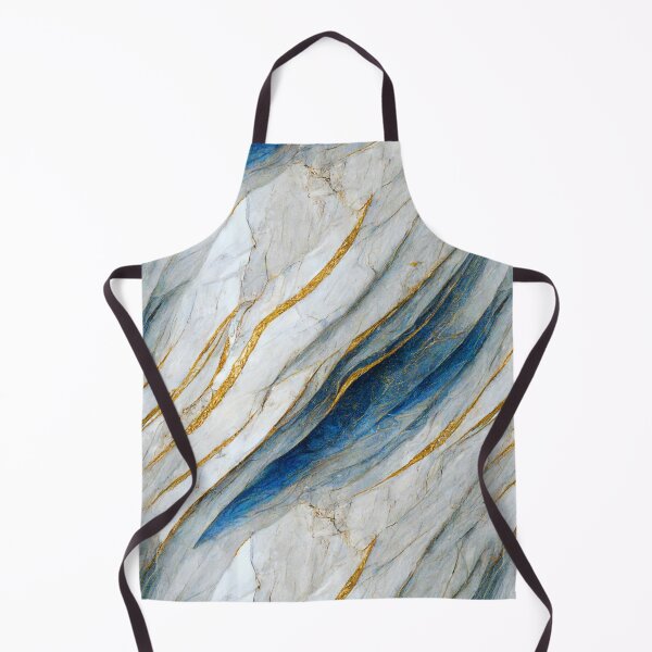 Item preview, Liquid Gem Soft Ice Gray And Blue And Gold Luxury Agate Paint Marble Texture designed and sold by MysticMarble.