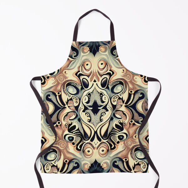 Item preview, Mystical Muted Eclectic Pattern Digital Painting designed and sold by CodeAndColors.