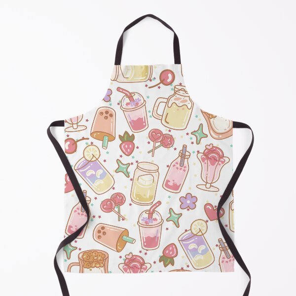Item preview, Cute Doodled Drink Shop with Shakes, Caffee (colourful) designed and sold by Dorina Larsdotter.