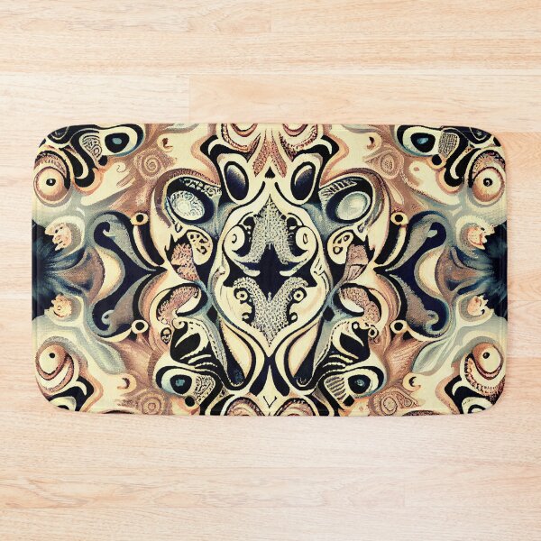 Item preview, Mystical Muted Eclectic Pattern Digital Painting designed and sold by CodeAndColors.