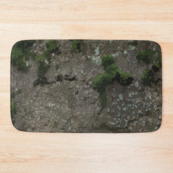 Item preview, abstract stones and moss pattern designed and sold by SunGraphicArt.