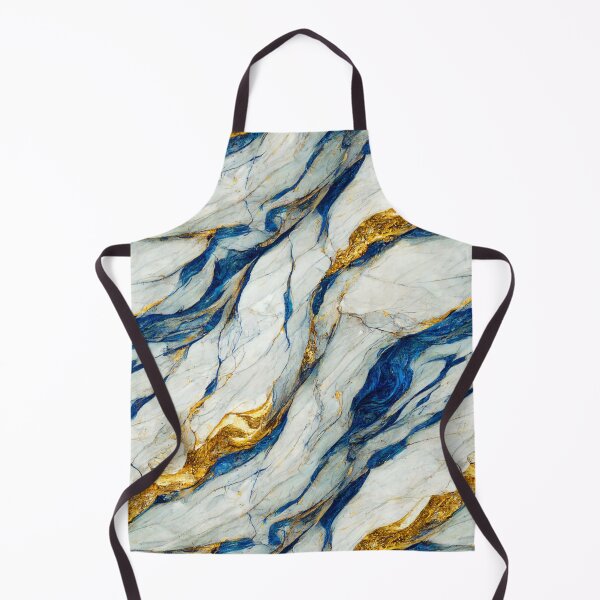 Item preview, Liquid Gem Soft Ice Gray And Blue And Gold Luxury Crystal Paint Marble Texture designed and sold by MysticMarble.