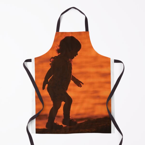 Item preview, Young Girl Playing on the Beach at Sunset designed and sold by Jeff Goulden Photography.