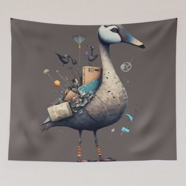 Item preview, On the loose, Silly goose  designed and sold by Sarvgya Verma.