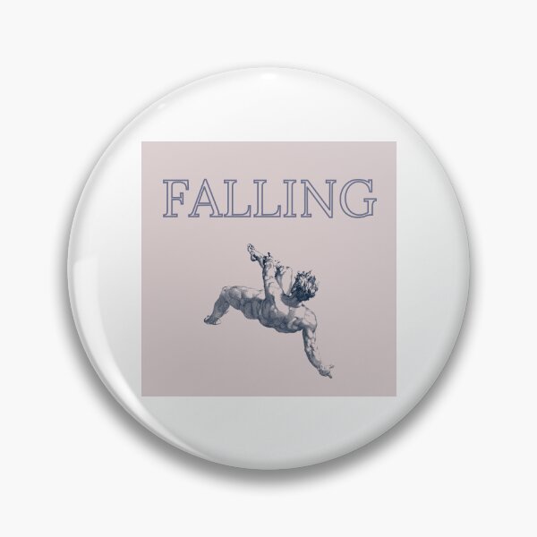 Item preview, pink falling man  designed and sold by noomiprints.