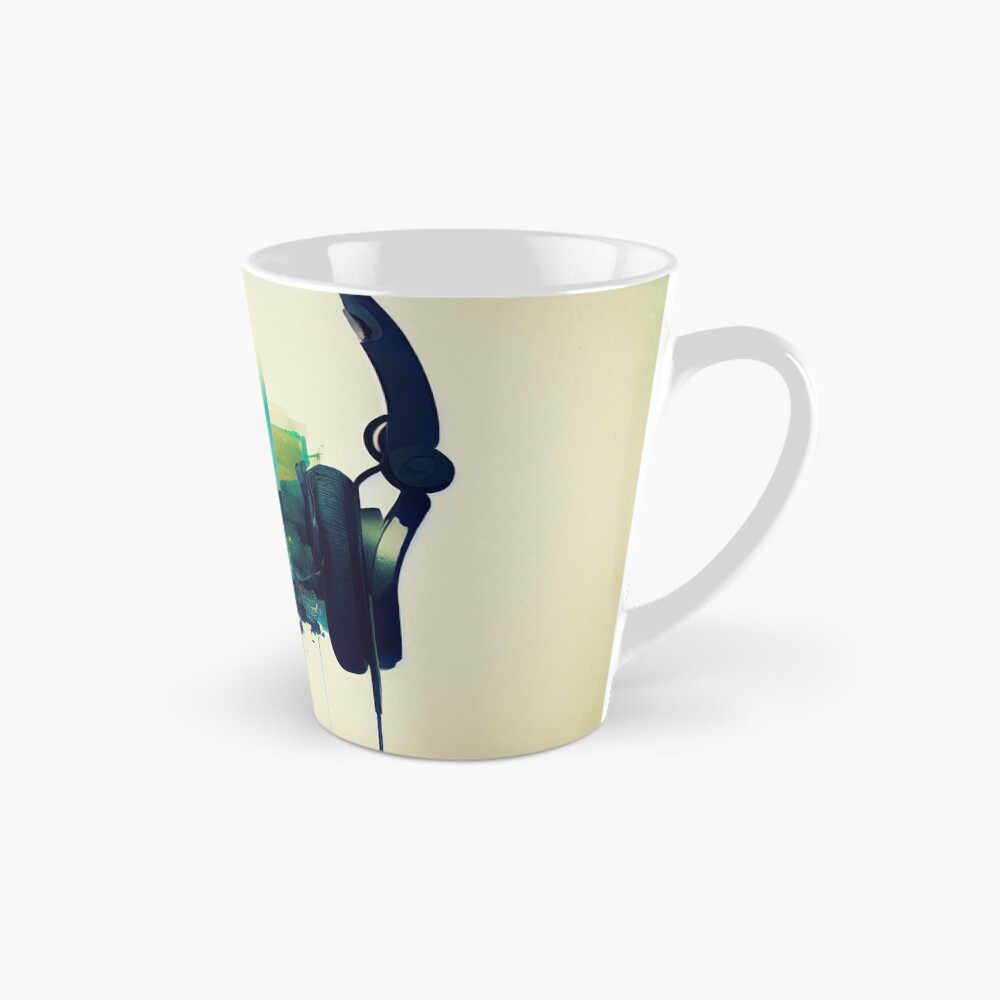 Vista previa del artículo con la obra «Taza cónica», diseñado y vendido por CodeAndColors.