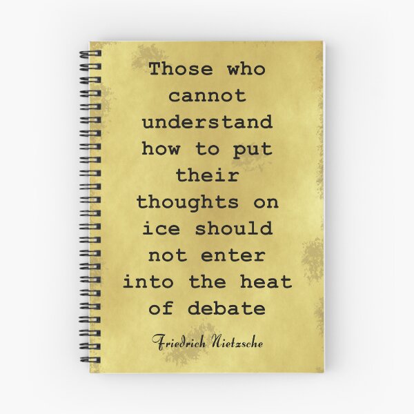 Item preview, Nietzsche quote designed and sold by Brad Chambers.