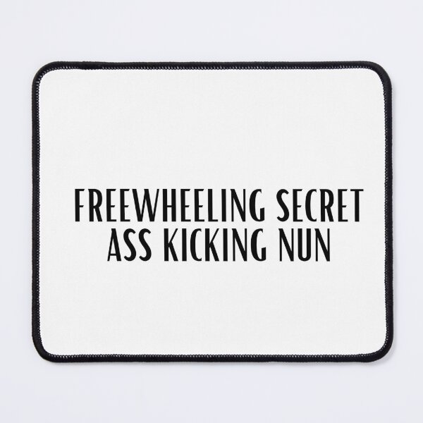 Item preview, freewheeling secret ass kicking nun - Warrior Nun - Kristina Tonteri-Young, Alba Baptista, avatrice, alva silva and sister beatrice designed and sold by tziggles.