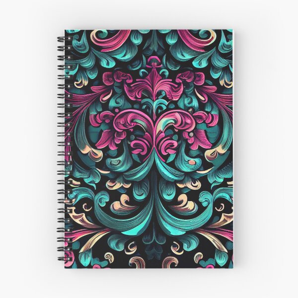 Item preview, Sketched Victorian Saturated Intense Modern Pattern Digital Painting designed and sold by CodeAndColors.
