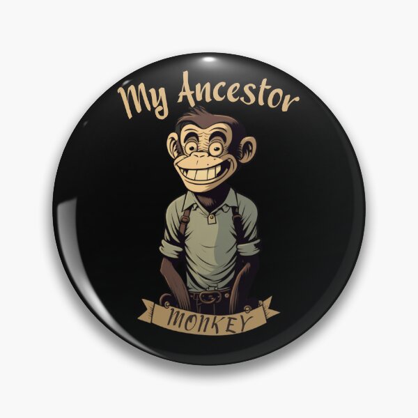 Item preview, My ancestor Monkey designed and sold by Cr4ftyCreations.