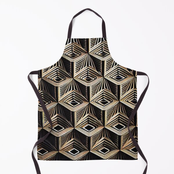 Item preview, Three Dimensional Line Pattern Digital Painting designed and sold by CodeAndColors.