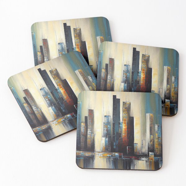 Item preview, Cityscape- Modern Abstract designed and sold by Gypsykiss.