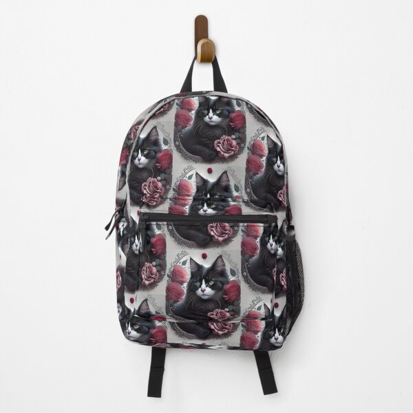 Item preview, Cat with Roses - Modern digital art designed and sold by Ai-michiart.