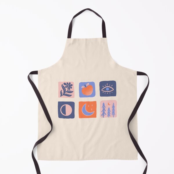 Item preview, Boho Icons Peach & Moon designed and sold by bloominglau.