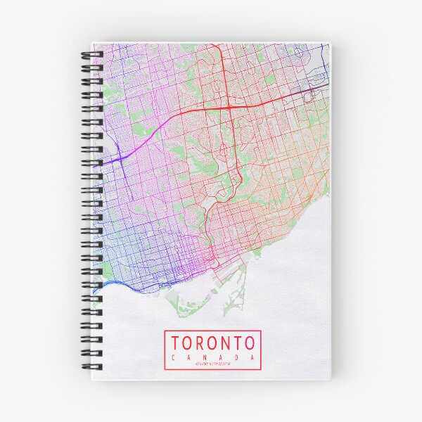 Item preview, Toronto City Map of Ontario, Canada - Colorful designed and sold by deMAP.