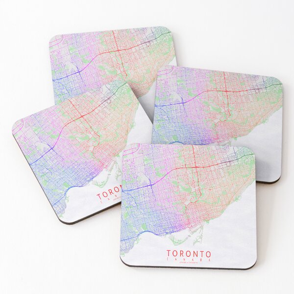 Item preview, Toronto City Map of Ontario, Canada - Colorful designed and sold by deMAP.