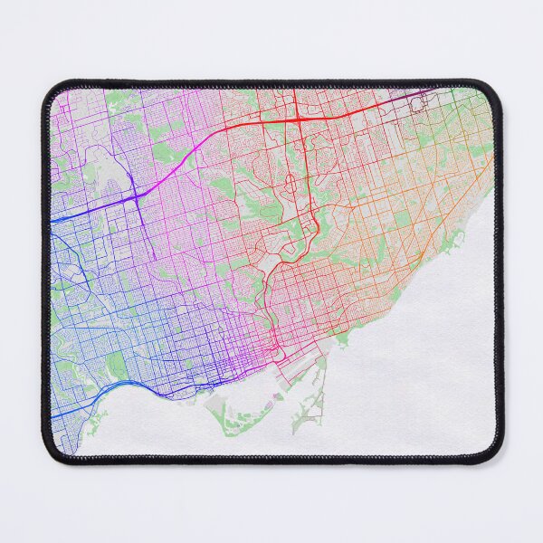 Item preview, Toronto City Map of Ontario, Canada - Colorful designed and sold by deMAP.
