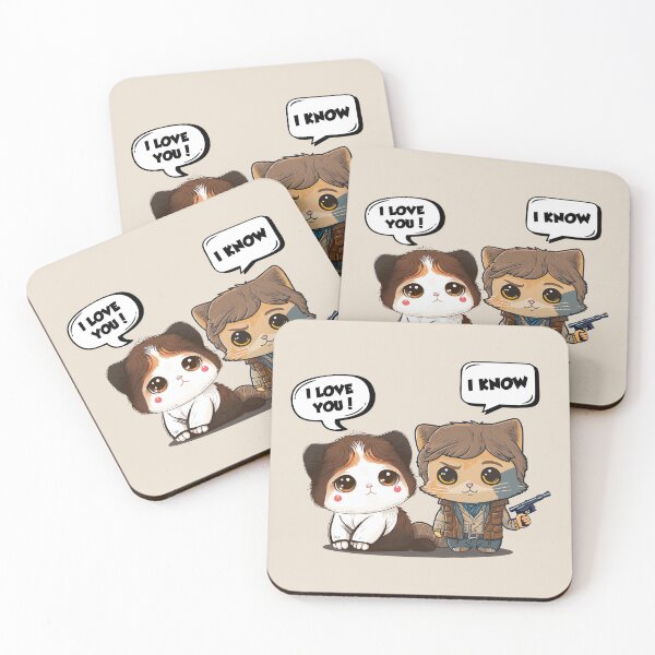 Item preview, Space Opera Kitties - I Love You I Know -v2 designed and sold by Shaani.