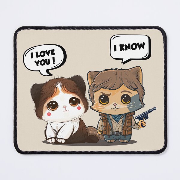 Item preview, Space Opera Kitties - I Love You I Know -v2 designed and sold by Shaani.