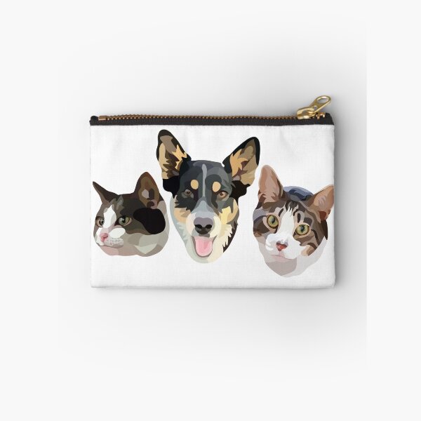 Item preview, Pet portrait trio designed and sold by carlygcreates.