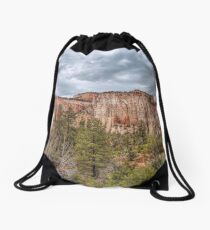 Forests and Bluffs Drawstring Bag