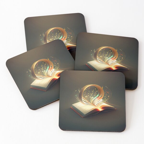 Item preview, Bright Colorful Reading Design Digital Painting designed and sold by CodeAndColors.