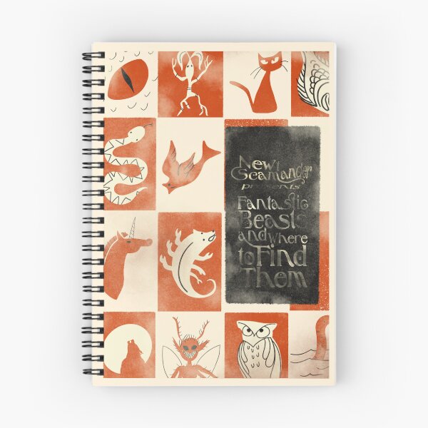 Item preview, Magical Bestiary Retro Book Field Guide designed and sold by spookyhobbit.