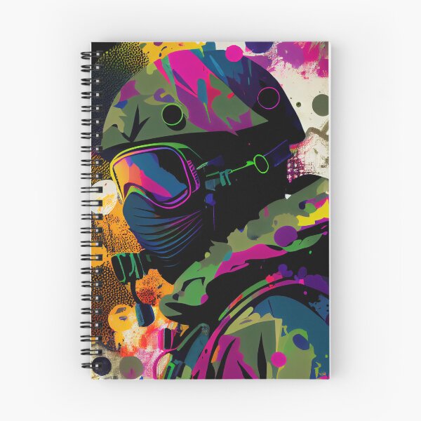 Item preview, Abstract Pop Art Soldier Portrait Digital Painting designed and sold by CodeAndColors.