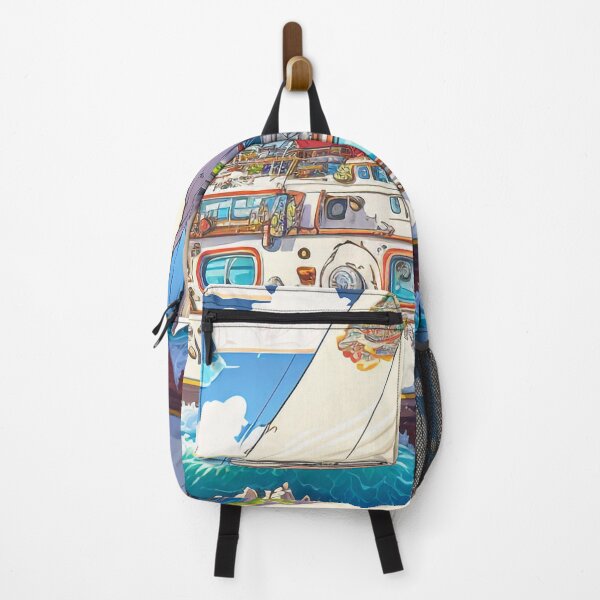 Item preview, Yacht Adventures 3 | Colorful Cartoon Travel designed and sold by Sunchaser World.