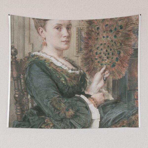 Item preview, Edward John Poynter  6-The Peacock Fan designed and sold by TeeARTHY.