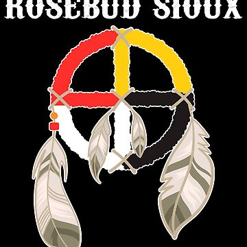 Artwork thumbnail, Rosebud Sioux Tribe Native American Medicine Wheel by MagicBoutique