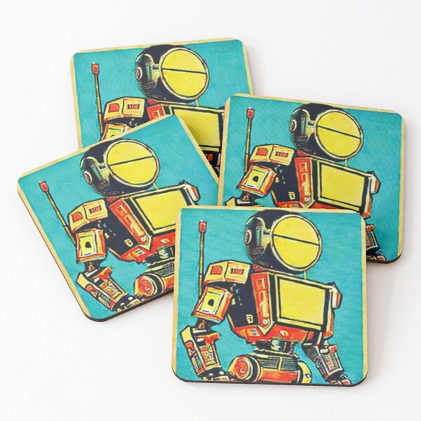 Item preview, A vintage robot from another world | retro aesthetic  designed and sold by spinolator.