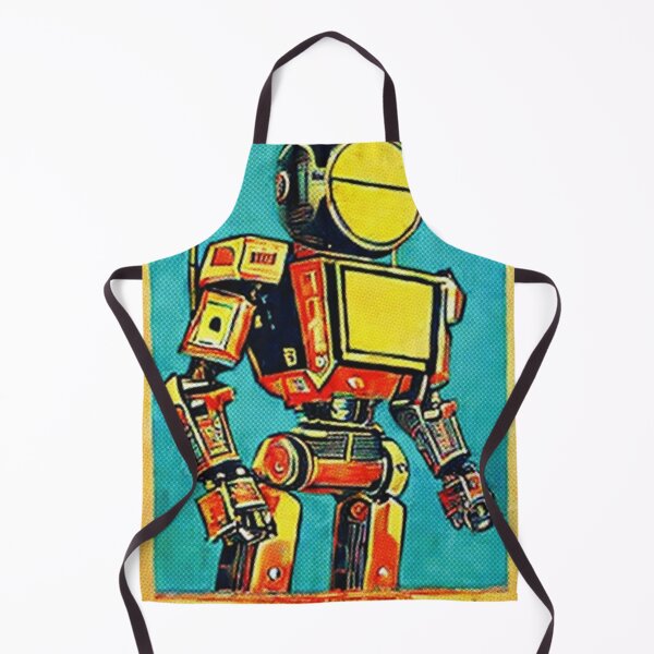 Item preview, A vintage robot from another world | retro aesthetic designed and sold by spinolator.