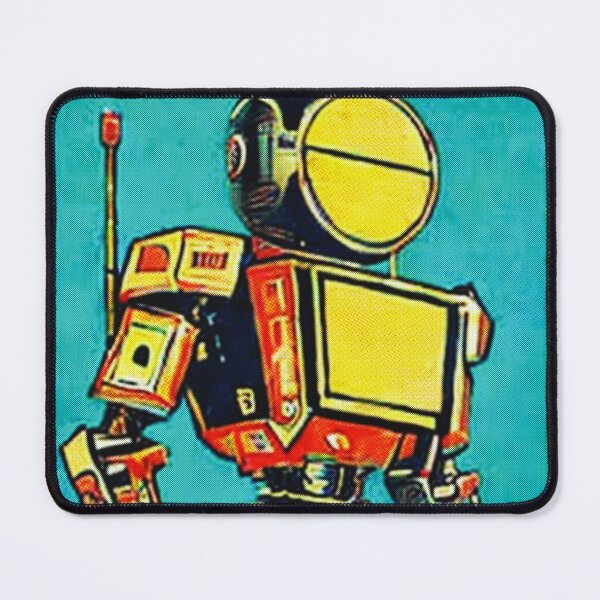 Item preview, A vintage robot from another world | retro aesthetic designed and sold by spinolator.