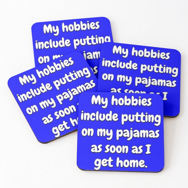 Item preview, Senior Citizen Funny Humor My Hobbies Include Putting On My Pajamas  designed and sold by fantasticdesign.