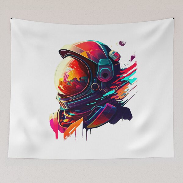 Item preview, Astronaut Helmet Colorful  designed and sold by Christophe Henin.