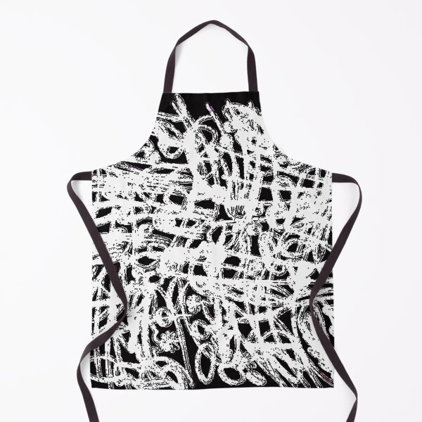 Item preview, White on Black Organized Chaos designed and sold by Charles Harker.