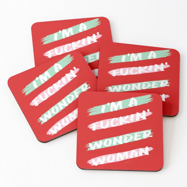 Item preview, I'm A Fuckin' Wonder Women - Superpower Girl designed and sold by _SHERTY_.