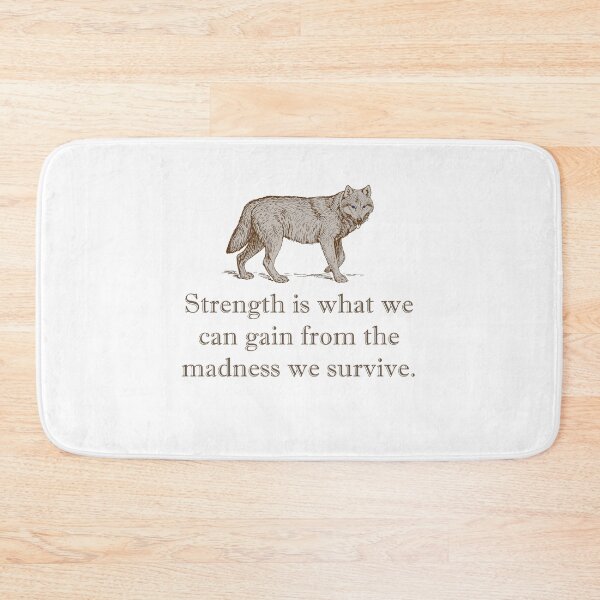 Item preview, Strength Is What We Can Gain designed and sold by CrankyOldDude.