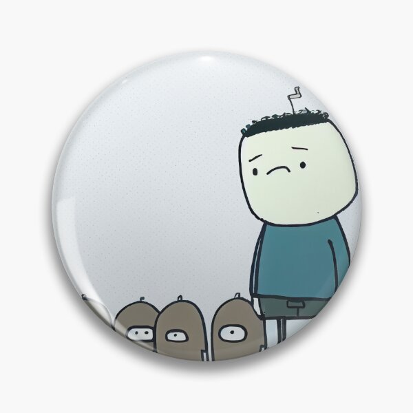 Artikelvorschau, Upset Boy Hanging Out with Little Robots Digital Painting entworfen und verkauft von CodeAndColors.