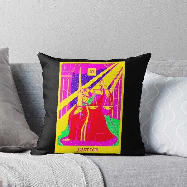 Item preview, Justice Tarot Art designed and sold by Mindscyther.