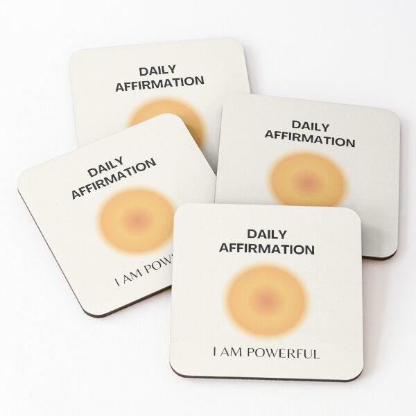 Aperçu de l'œuvre Affirmations quotidiennes, affirmations positives, positives, spirituelles, Aura Gradient Art créée et vendue par Magic Love Art Print.